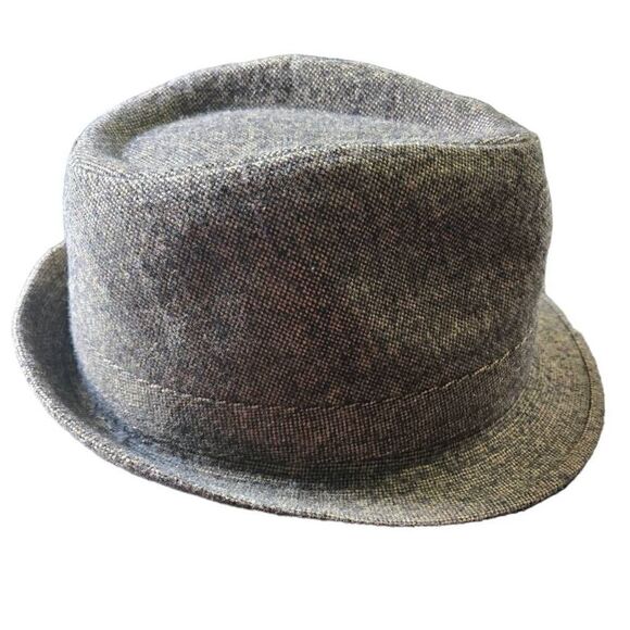 Stetson Fedora Hat Mens SZ Large/ X-Large Equalizer Tweed Look Polyester - Picture 1 of 4